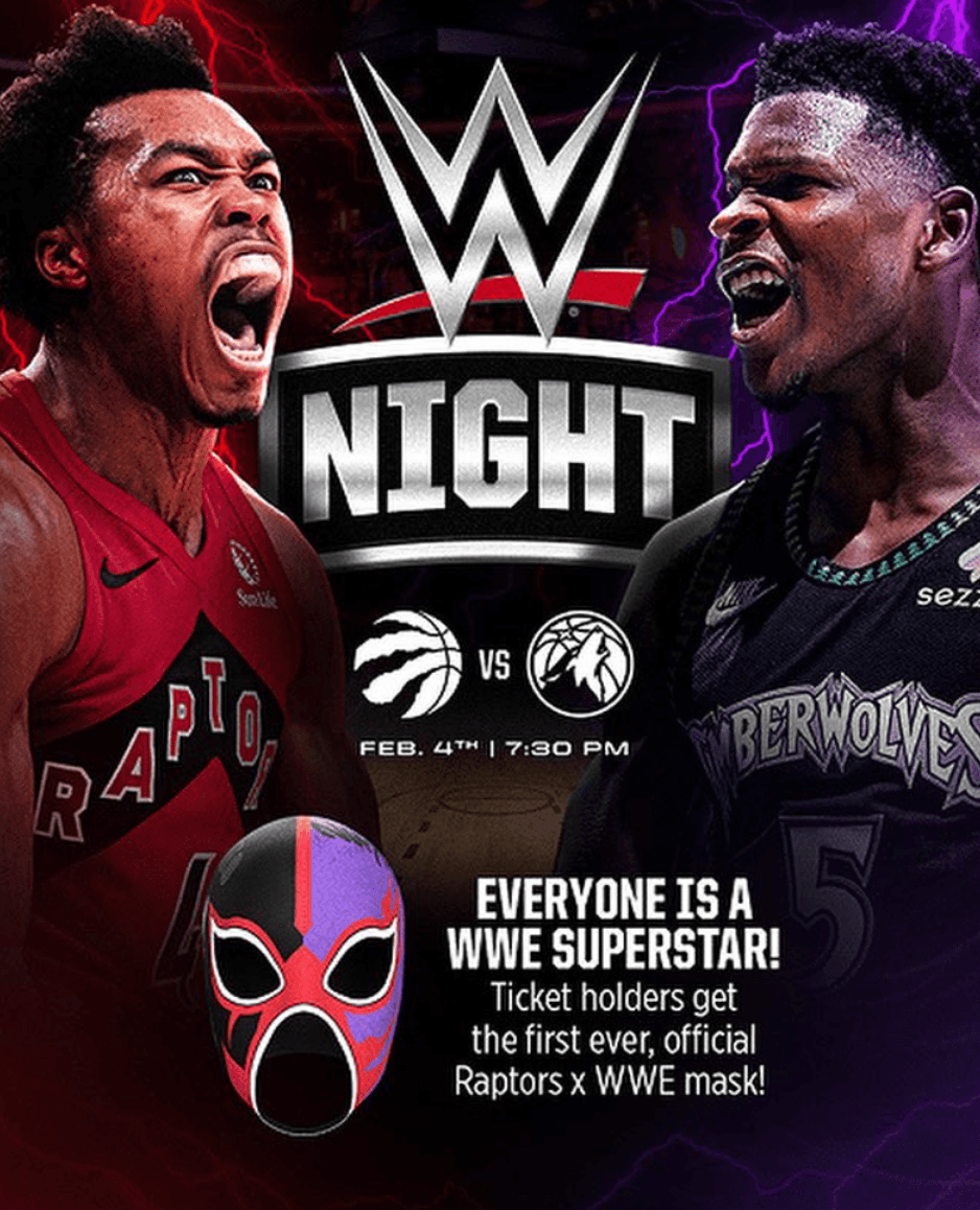 Raptors WWE