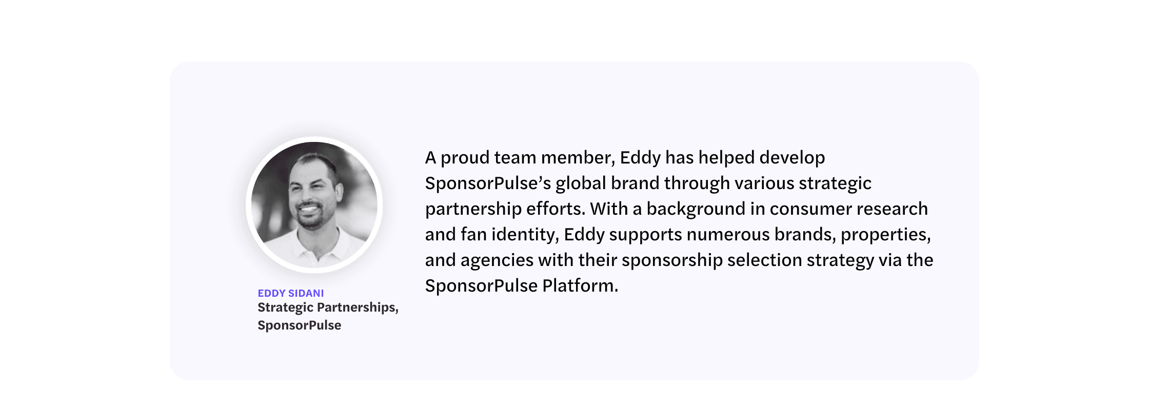 Eddy Sidani