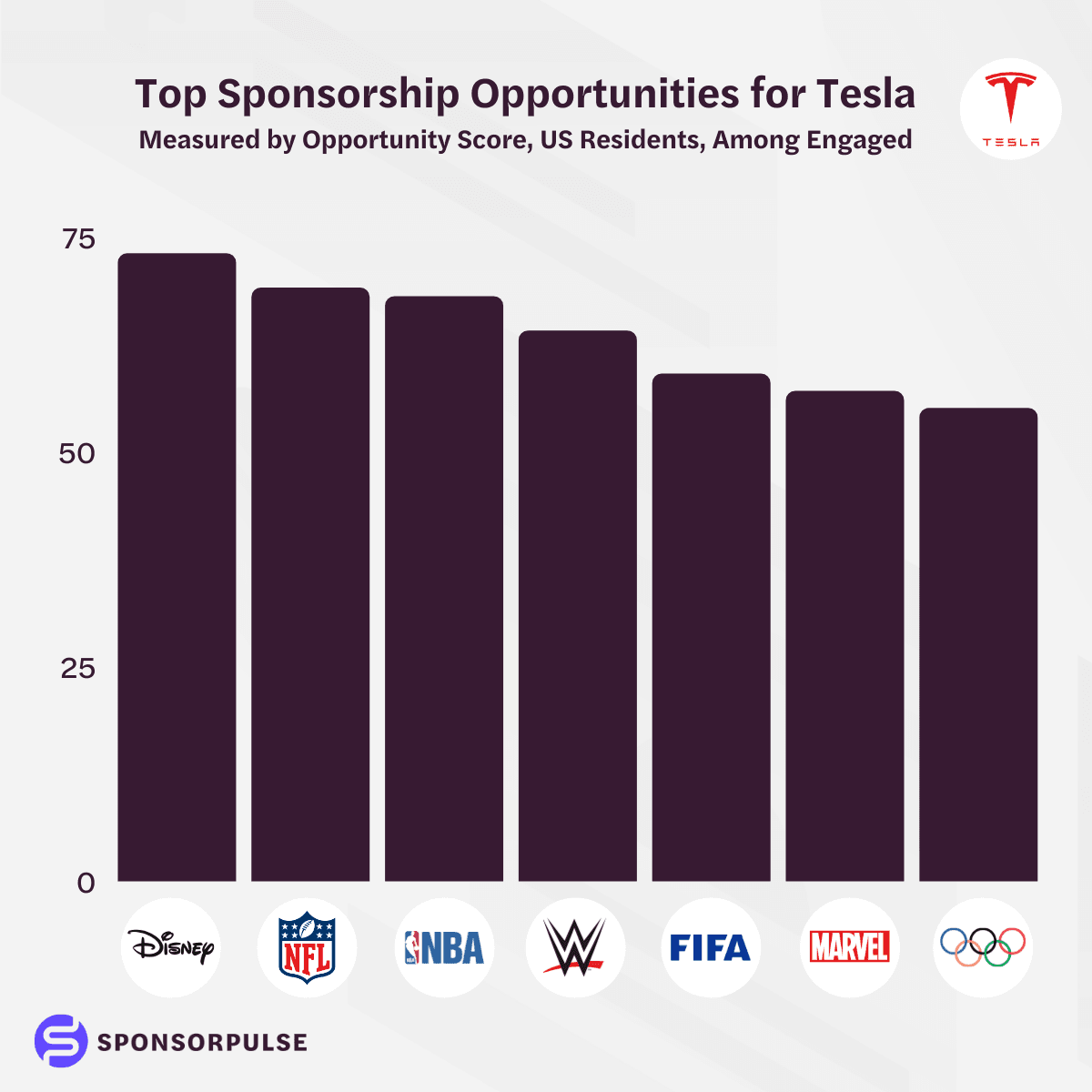 Top Sponsorship Opportunities for Tesla