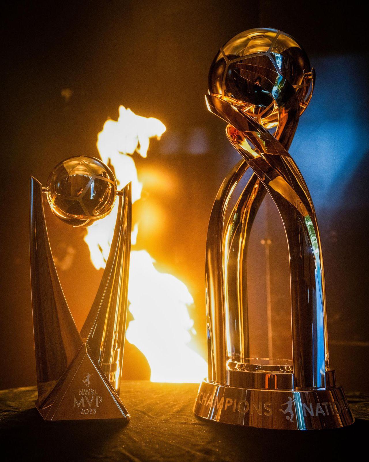 NWSL Trophy Designed by Tiffany's